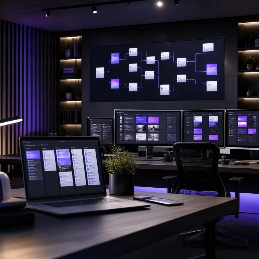Scalable team operations workspace
